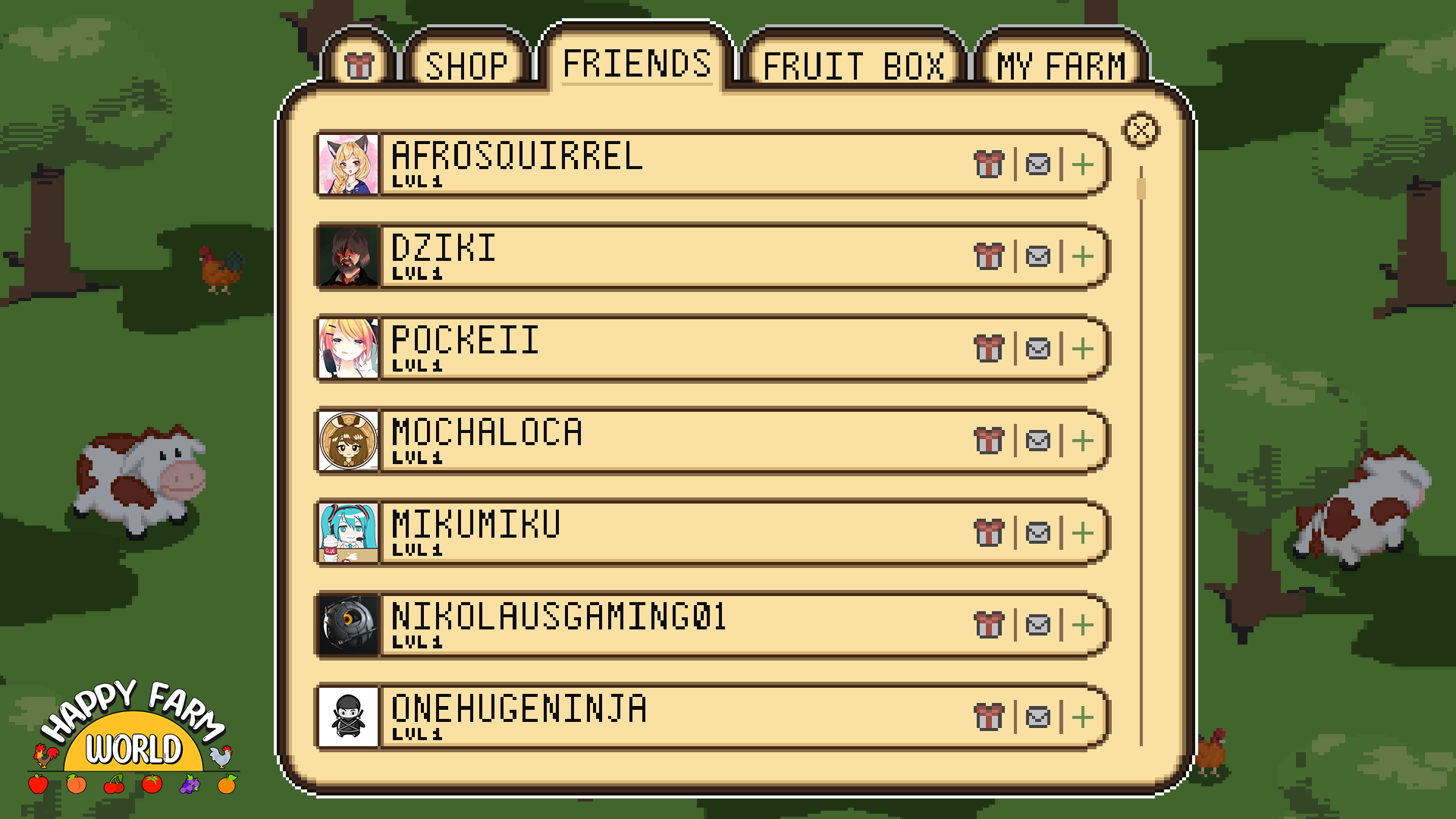 FriendsMockup